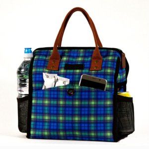 NEW! - Nice and Chic Plaid Lunch Bag
